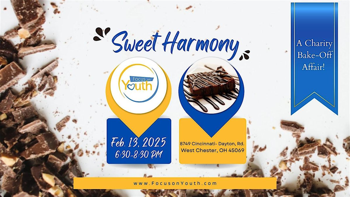 Sweet Harmony- A Charity Bake-Off Affair