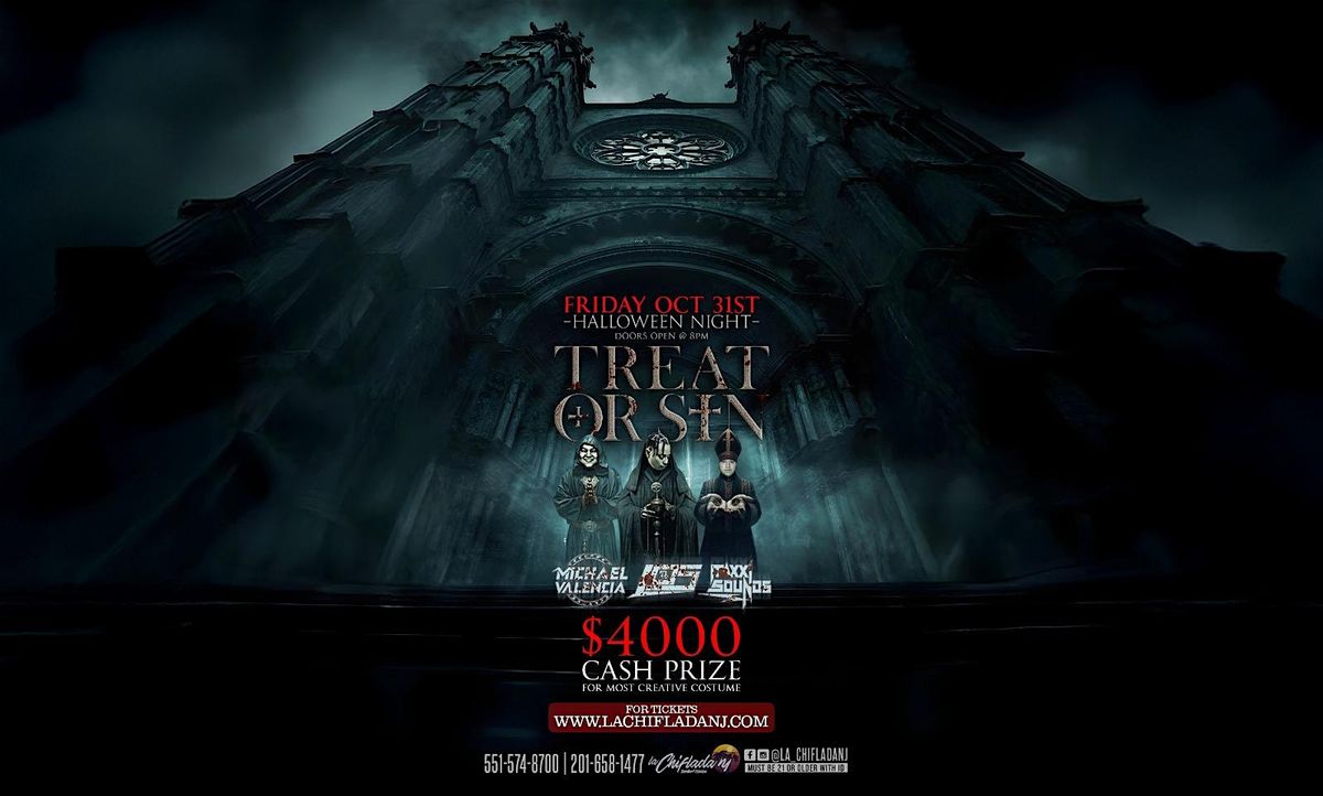 Treat or Sin \u2013 Halloween Night at La Chiflada