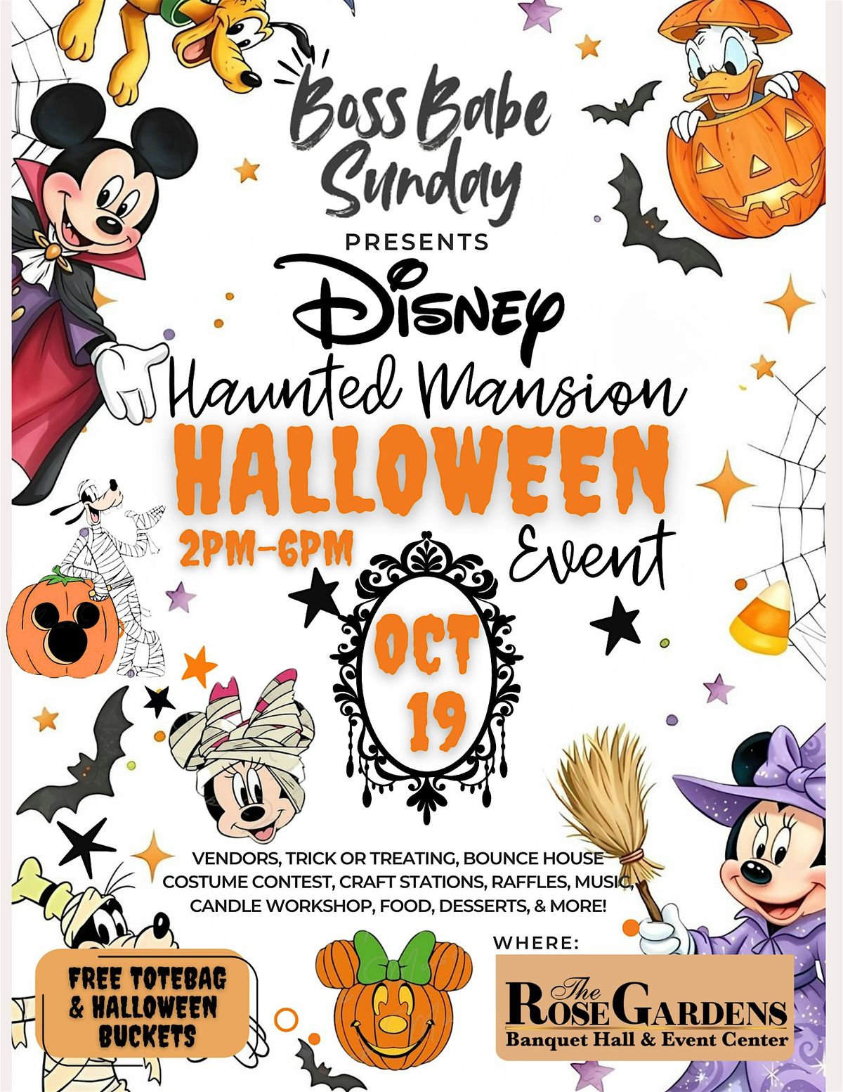 DISNEY HAUNTED MANSION HALLOWEEN EVENT