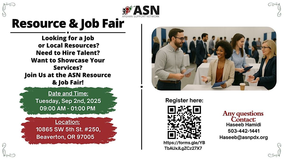 ASN Job and Resource Fair