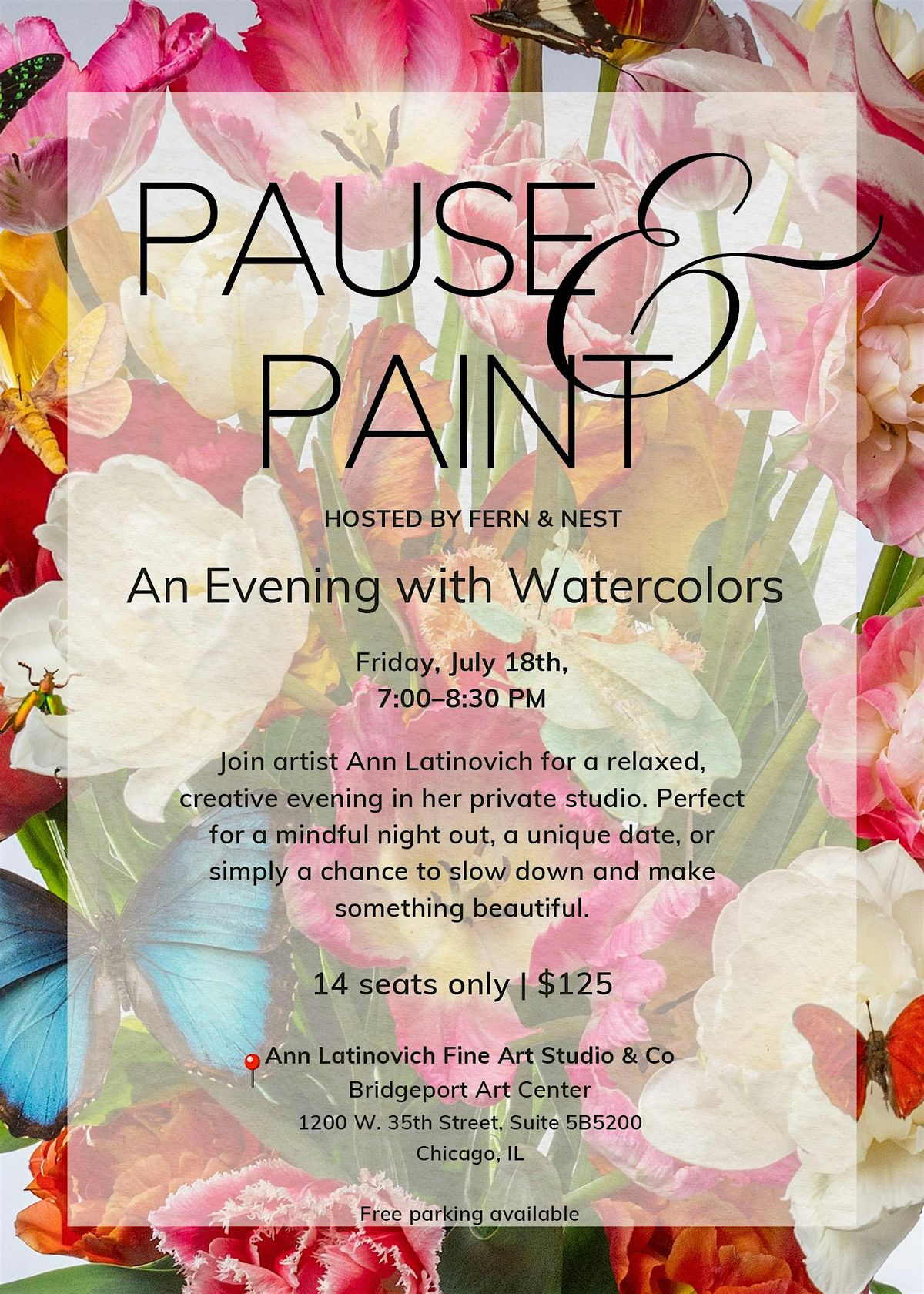 Pause & Paint: An Evening with Watercolors
