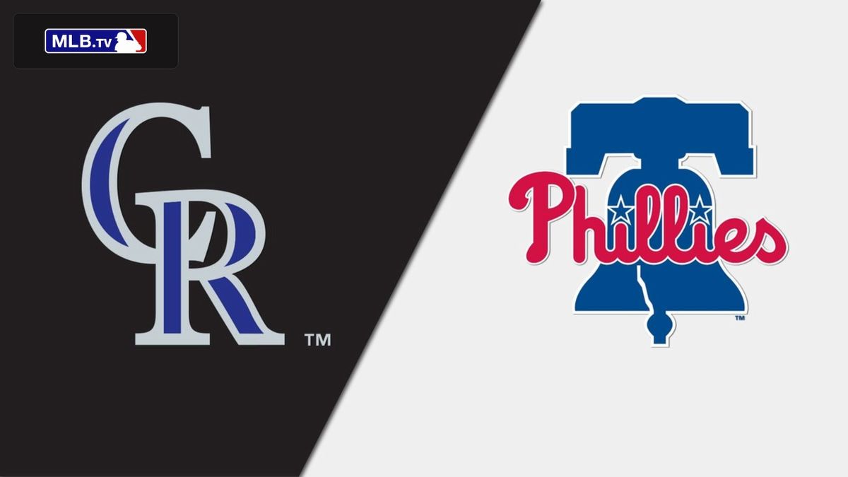 Colorado Rockies vs. Philadelphia Phillies