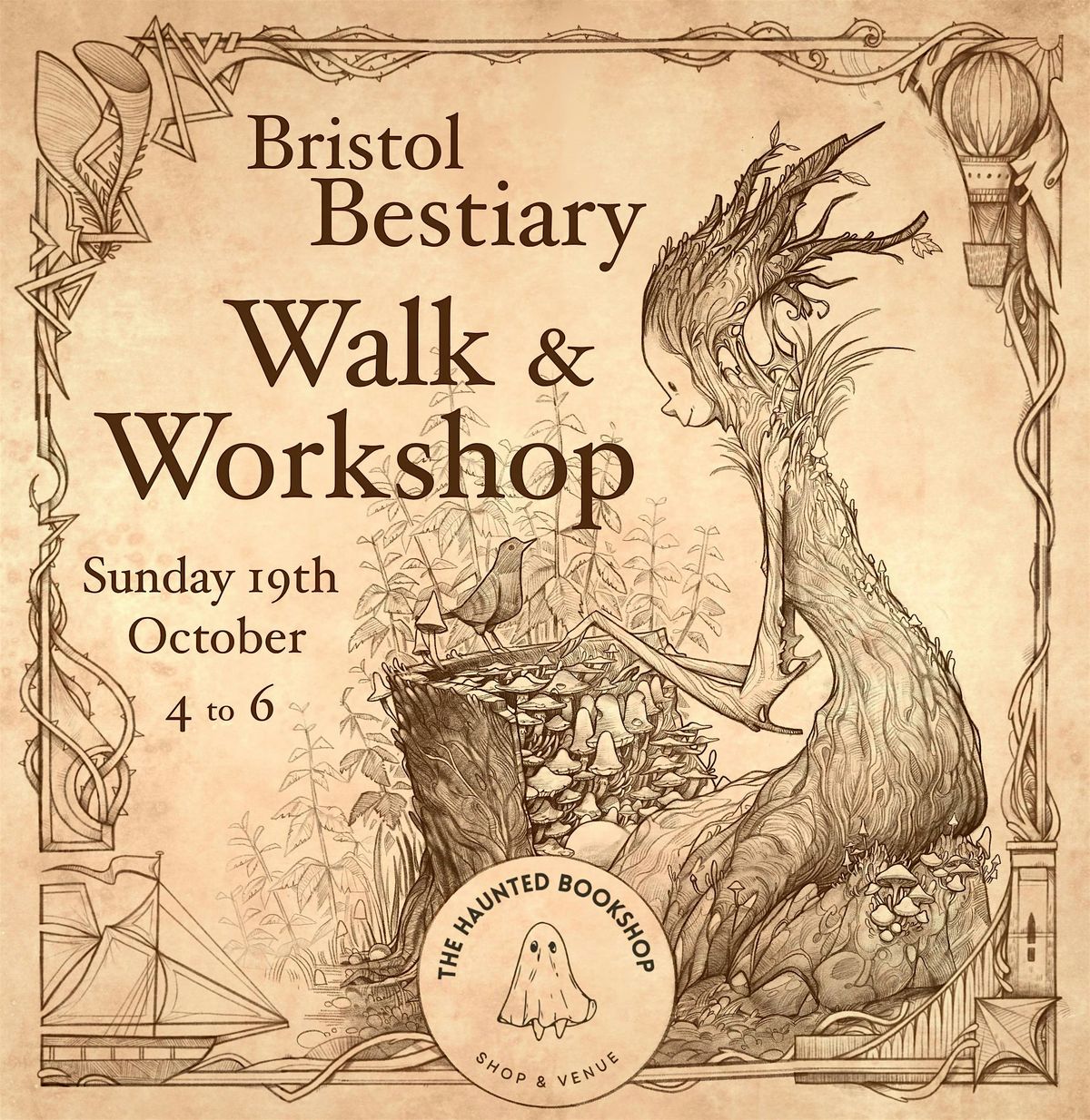 Bristol Bestiary Walk and Workshop with Tom Bonson