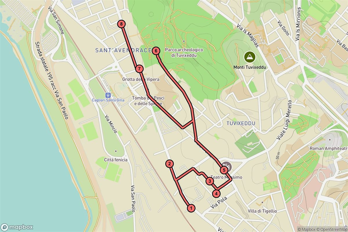 Cagliari Audio Tour: Echoes of Ancient Stones and Urban Legends