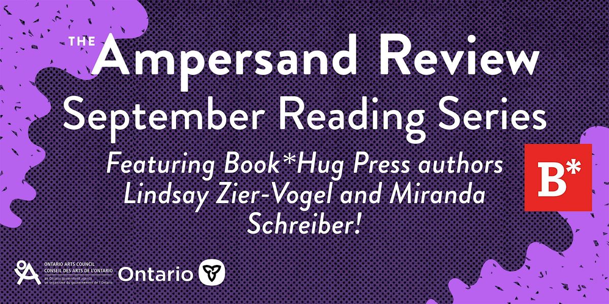 The Ampersand Review September Reading Series