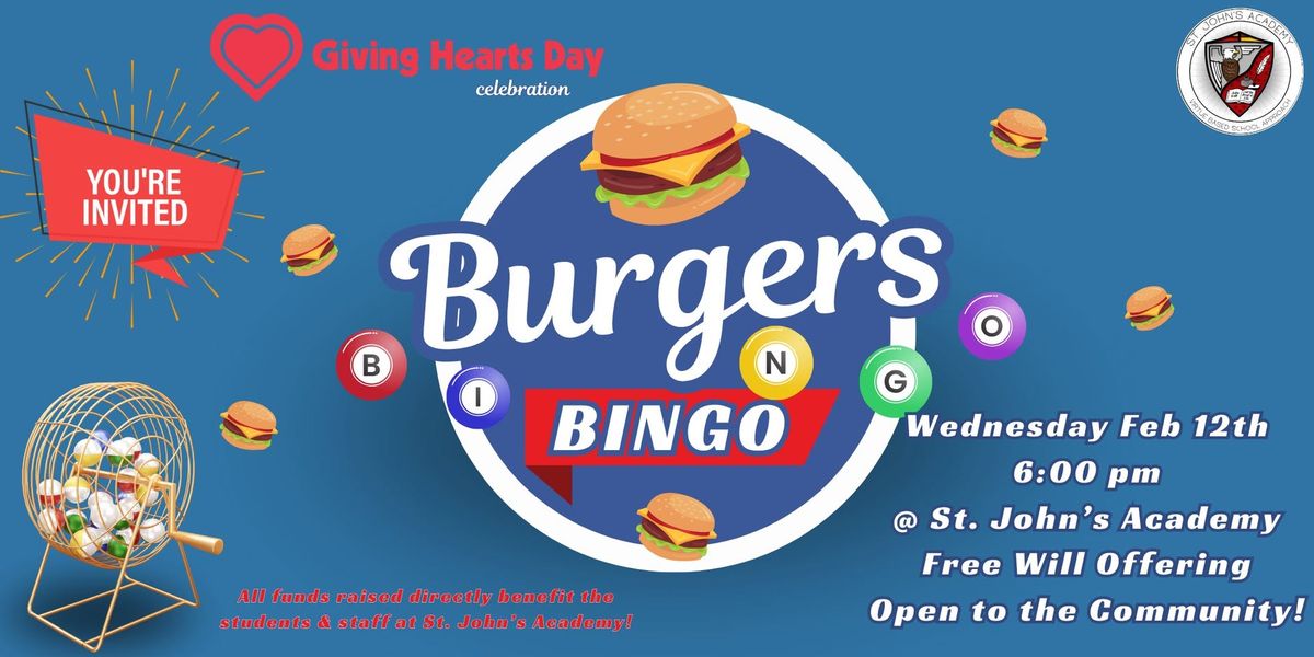 Burgers & Bingo!