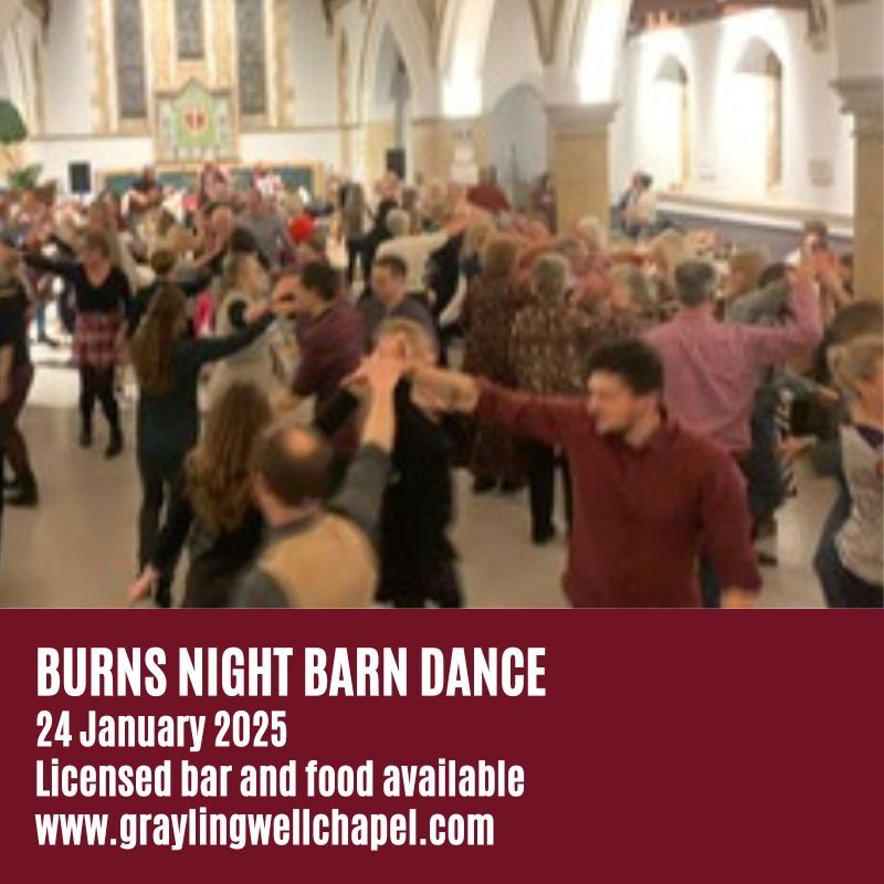 Burns Night Barn Dance 24\/01\/25