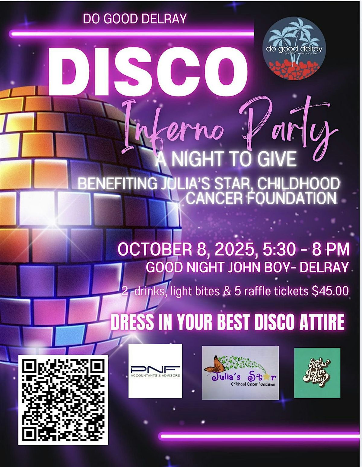 Disco Inferno - A Night to Give