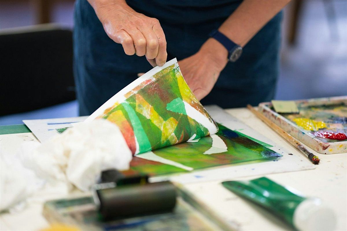 Bite Size Class: Painterly Monoprinting with Paul Barwise