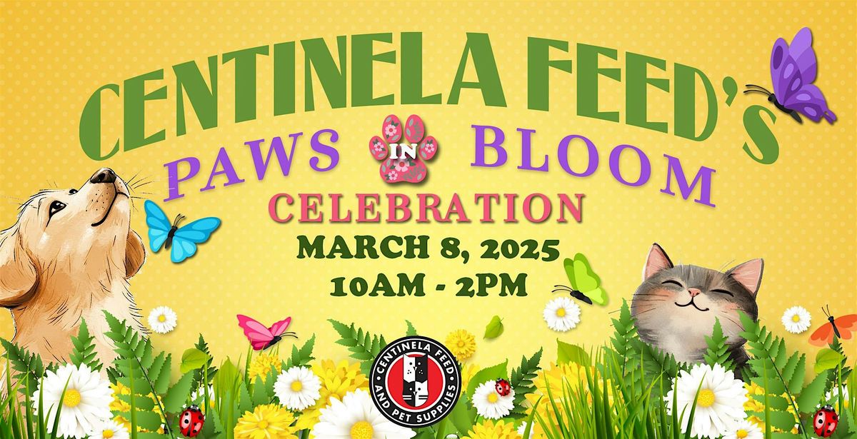 Paws in Bloom Celebration