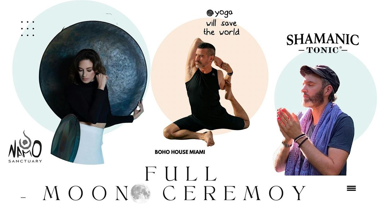 Full Moon Experience: Cacao, Yoga & Sound Healing ceremony