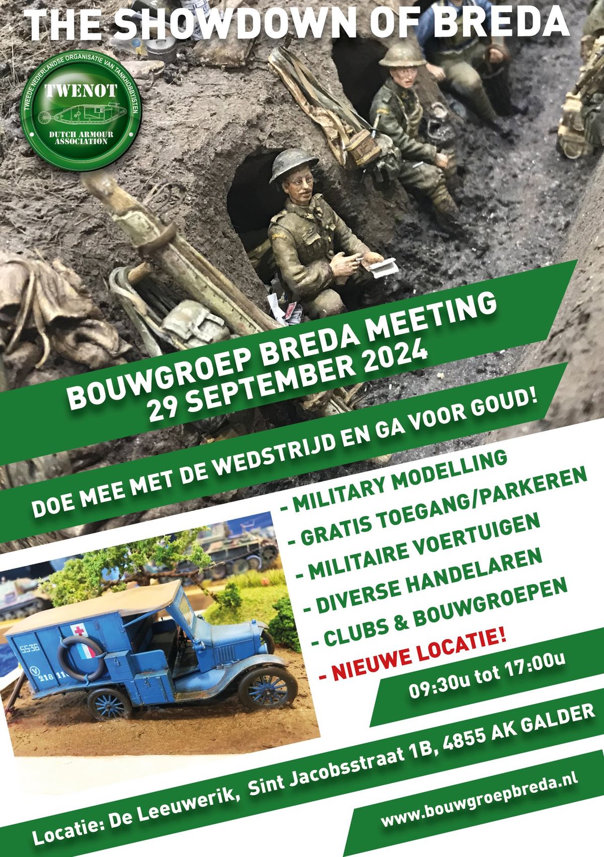 THE SHOWDOWN OF BREDA -- Bouwgroep Breda Meeting 2024 + 2e ledenbijeenkomst TWENOT 2024