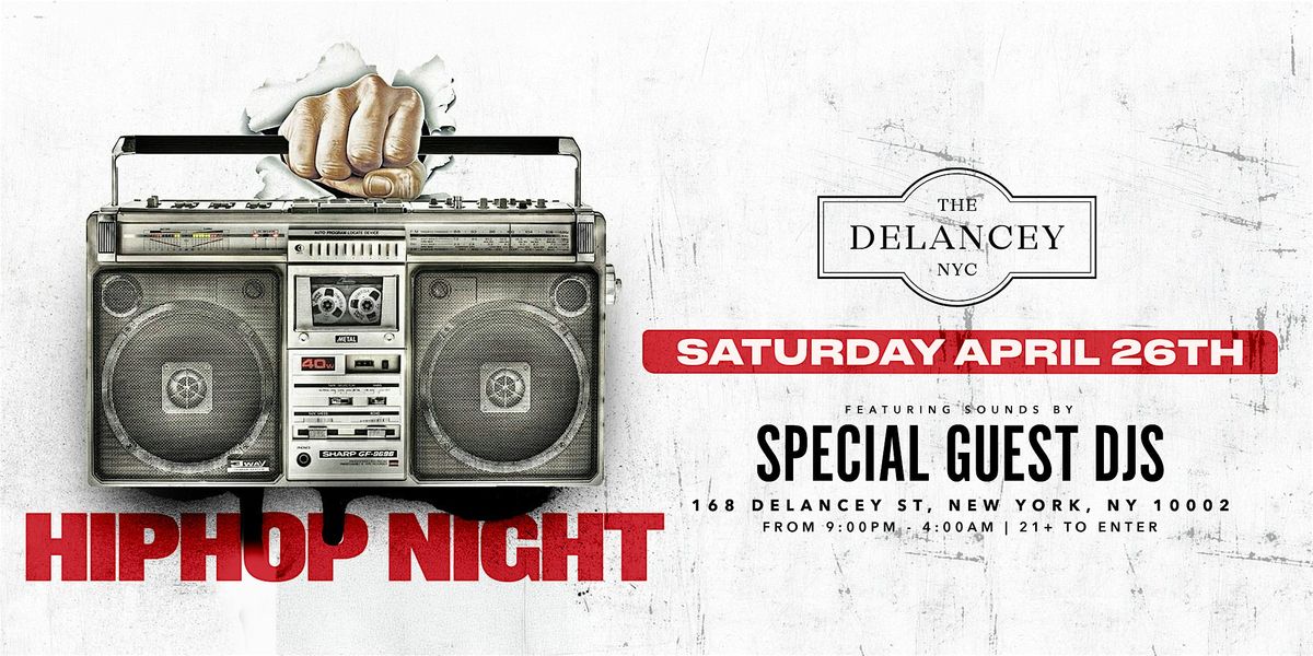 SATURDAYS @The Delancey | NO COVER | 3 Floor to Party