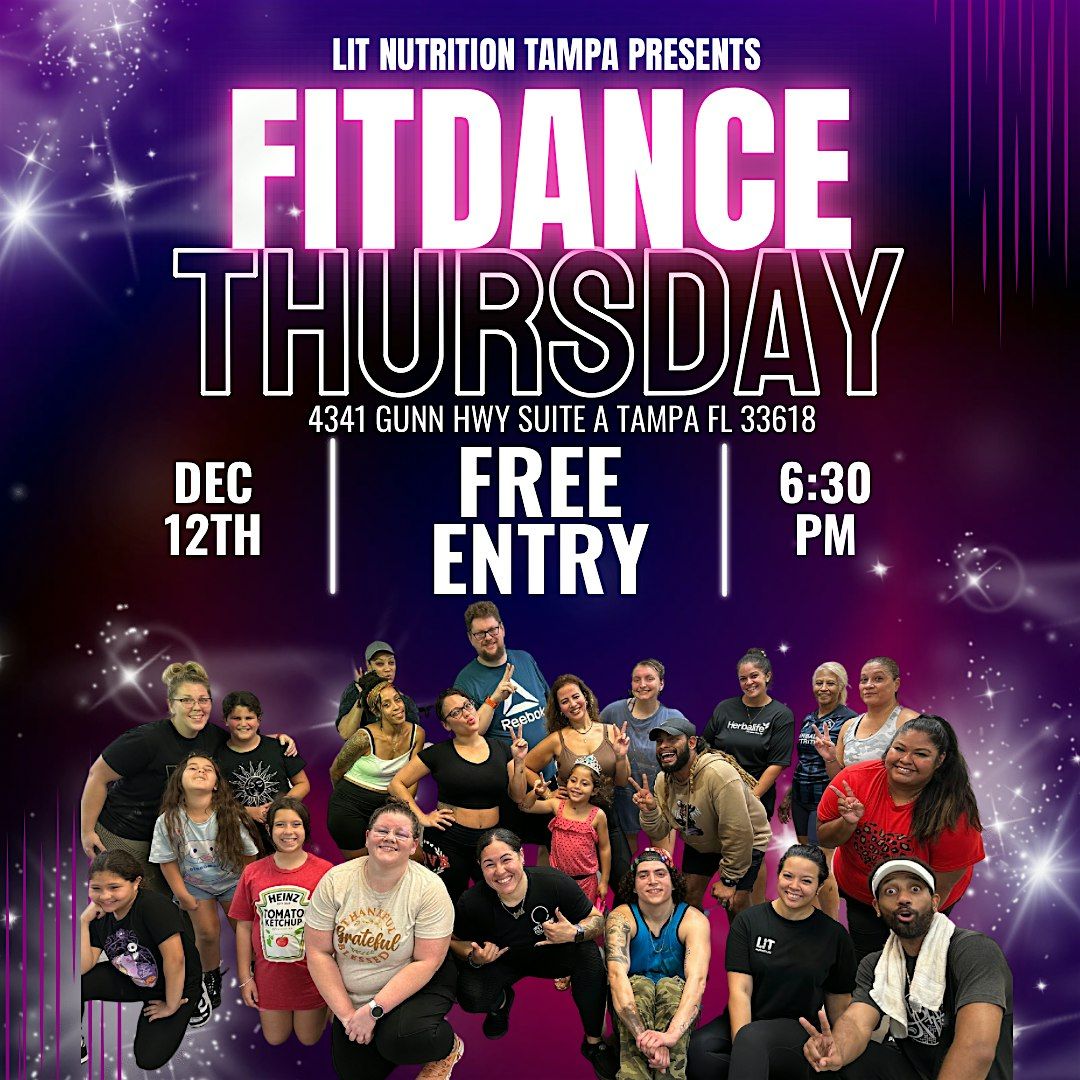 Free Dance Fitness Class at LIT NUTRITION