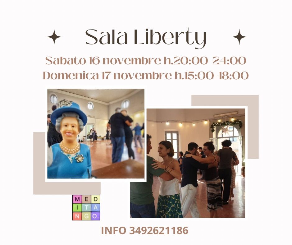 In SALA LIBERTY sabato "La Serale" e domenica "La Pomeridiana" 