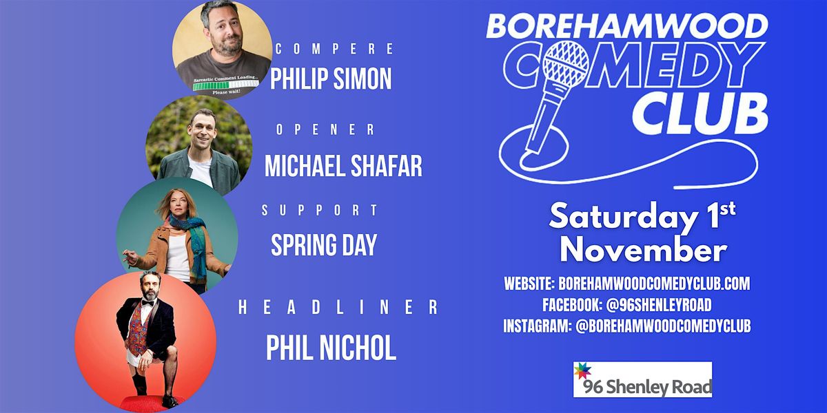 Borehamwood Comedy Club at 96