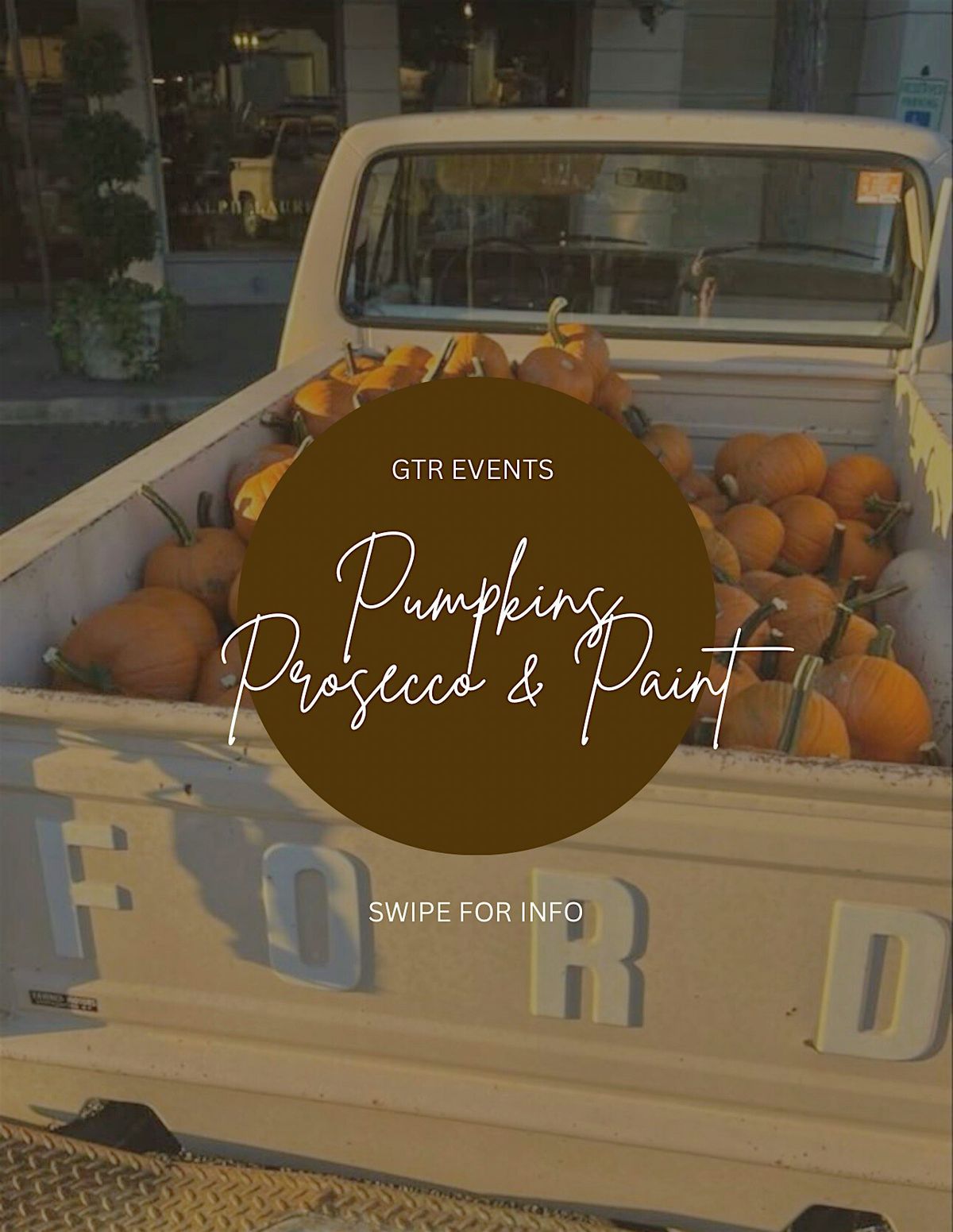 Pumpkins, Prosecco and Paint