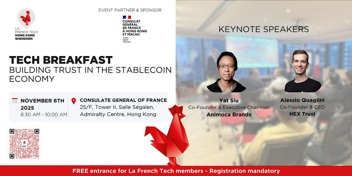 TECH BREAKFAST Building Trust in the Stablecoin Economy