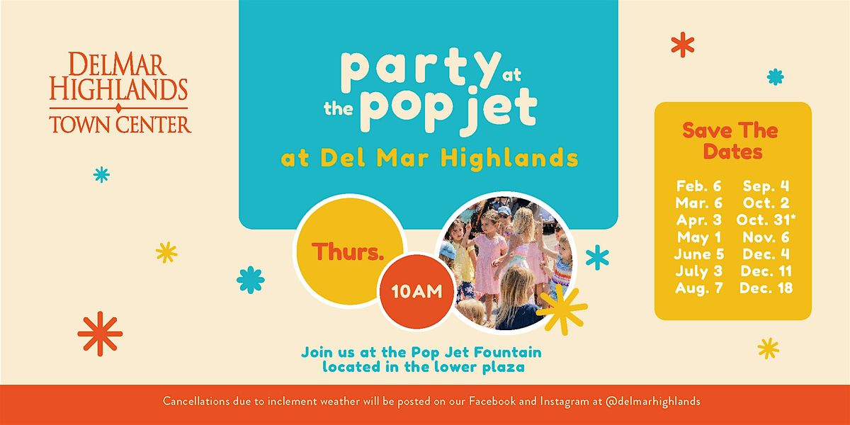 Party at the Pop jet