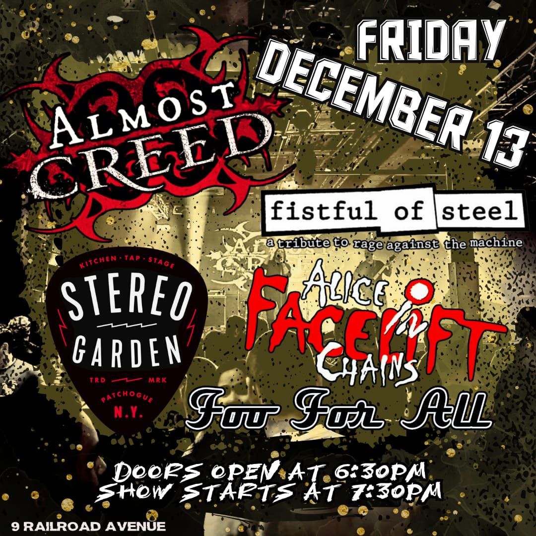 THE ALMOST CREED ANNIVERSARY SHOW 