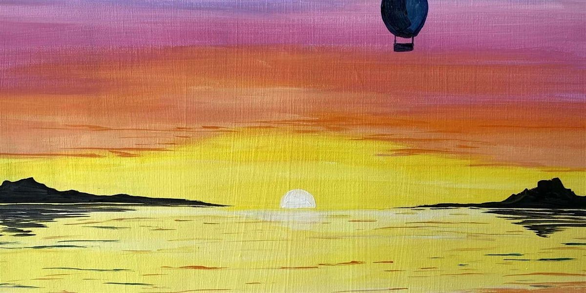 Sunset at the Sea - Paint and Sip by Classpop!\u2122