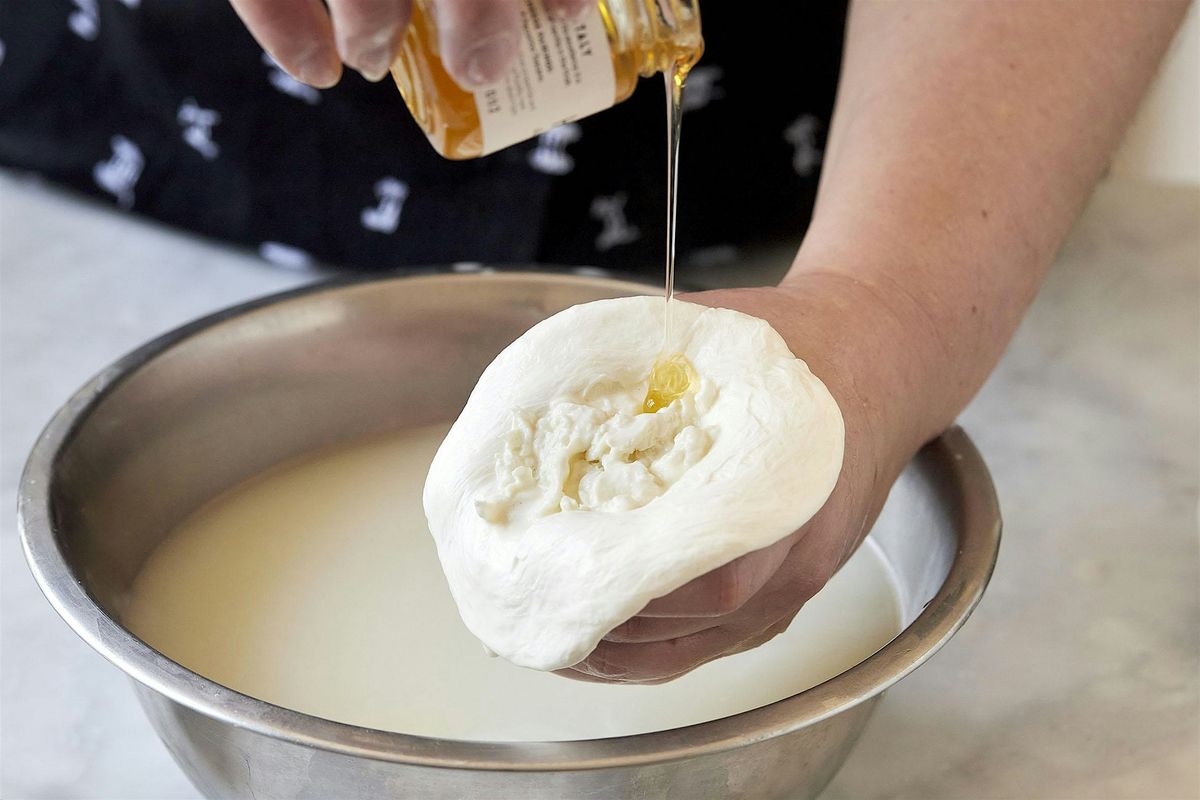 Infused Burrata Making: Feeling Lucky!