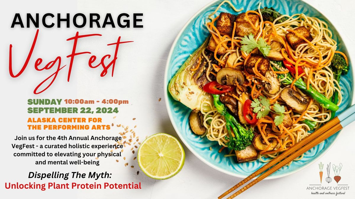 Anchorage VegFest | Dispelling The Myth: Unclocking Plant Protein Potential 