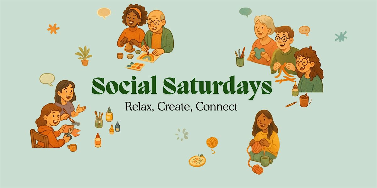 Social Saturdays: Bring your own craft project