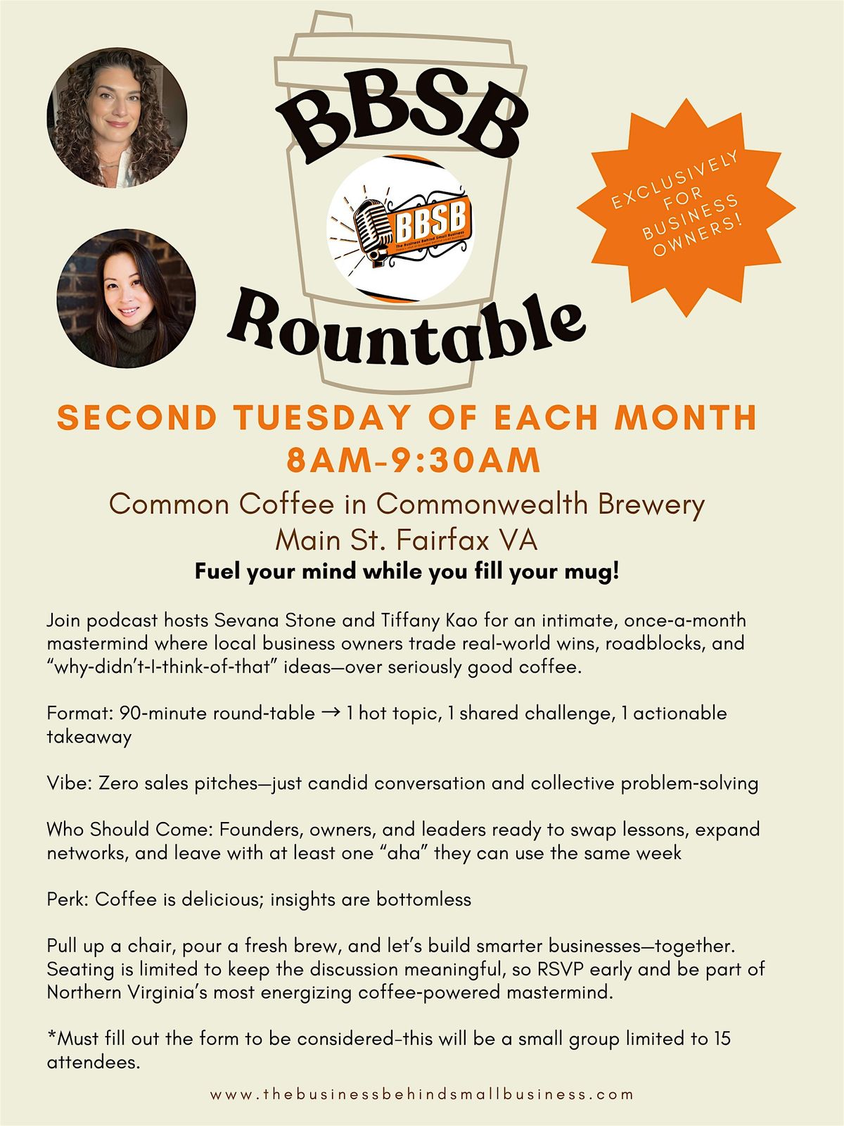 The Business Behind Small Business Podcast Roundtable