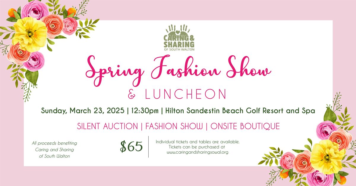 Caring & Sharing Spring  Fashion Show 2025