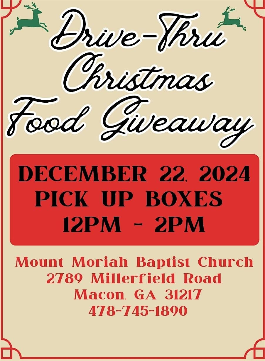 Christmas Food Box Giveaway