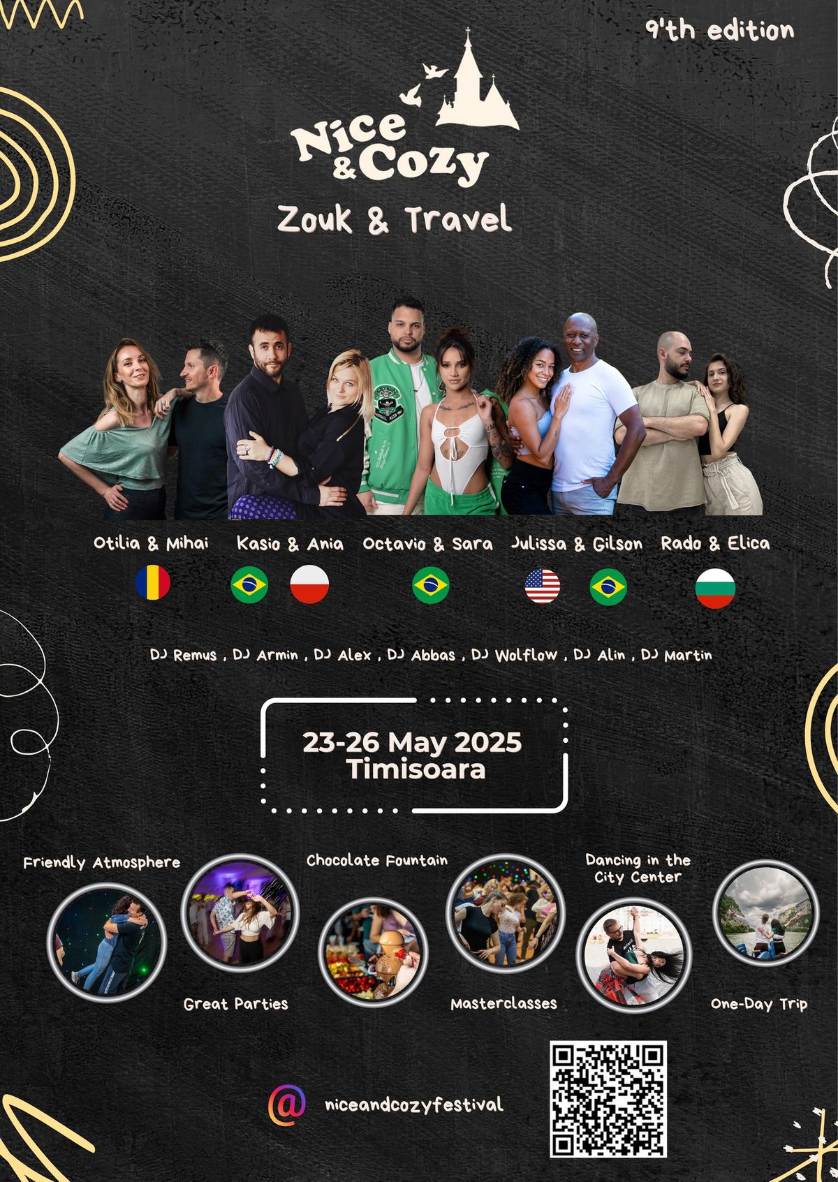 Nice & Cozy | ZOUK, Lambada and Travel - 9th edition