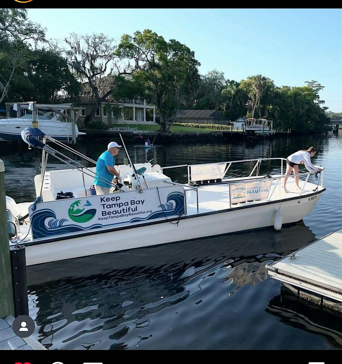 Trash Free Waters Cleanup Crew Day