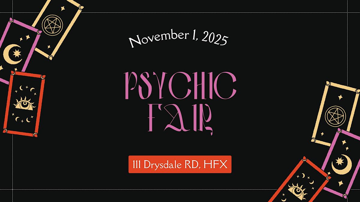 Psychic Fair Exhibitor Booth Booking-November 1\/2025
