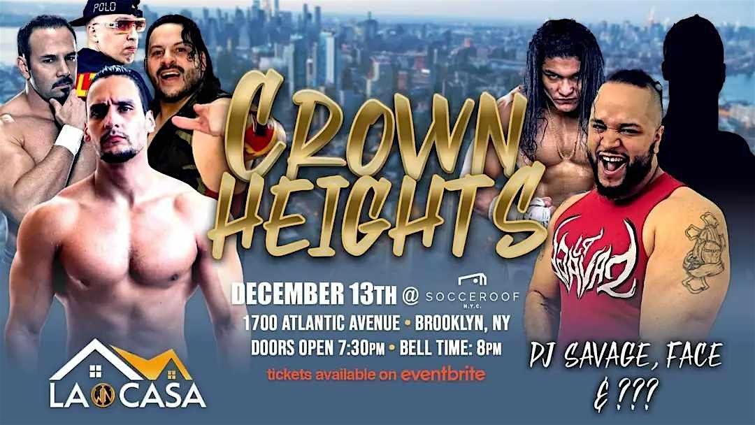 BWN presents Wrestling Is Now "Crown Hieghts"  on AOTV ROKU LIVE PPV