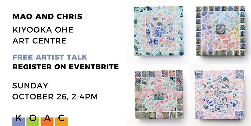 FREE Artist Talk with Mao and Chris at KOAC