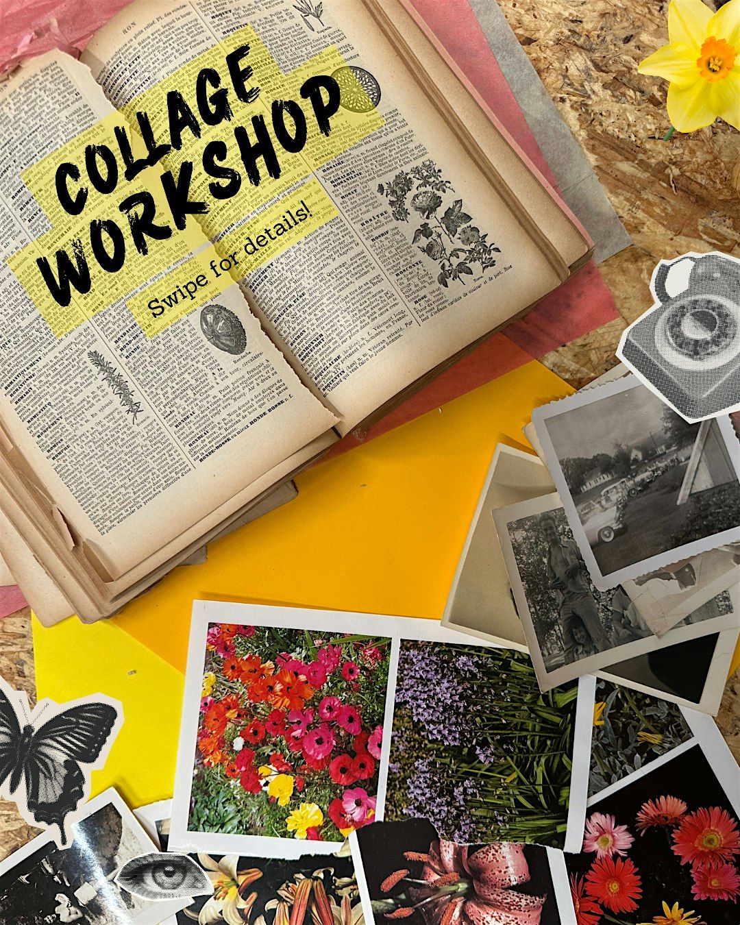 Cut & Paste Collage Workshop: Spring Art!