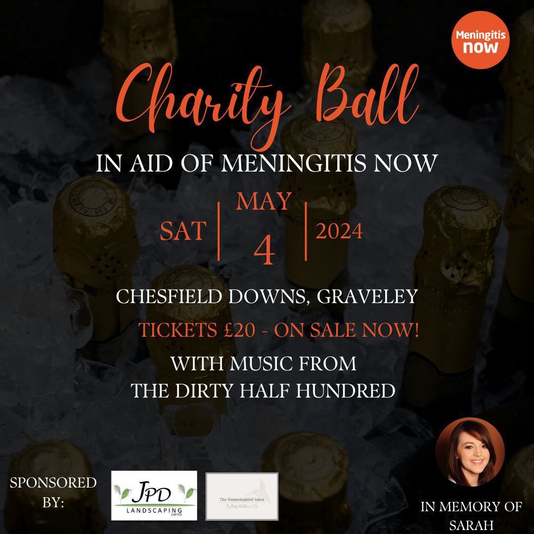 In Aid of Meningitis Now! Charity Ball @ Chesfield Downs Golf Club Gravely 