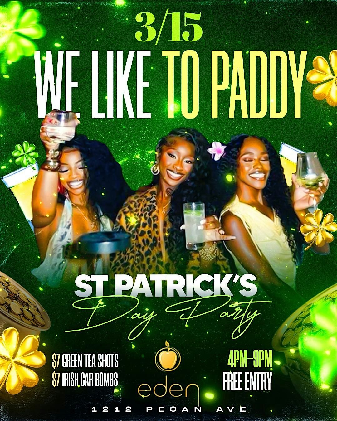 We Like to Paddy! A St Patrick\u2019s Day Party!