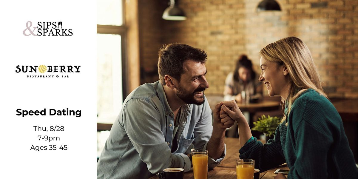Speed Dating Ages 35-45 in Hartford, CT at Sunberry