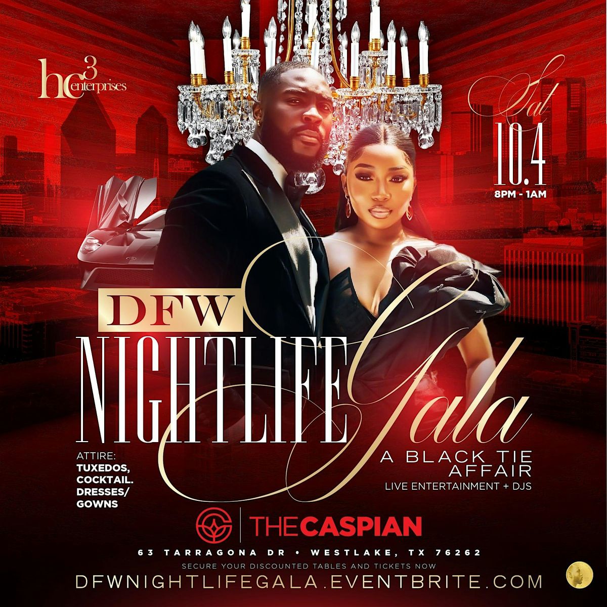 DFW'S NIGHTLIFE GALA - A BLACK TIE AFFAIR