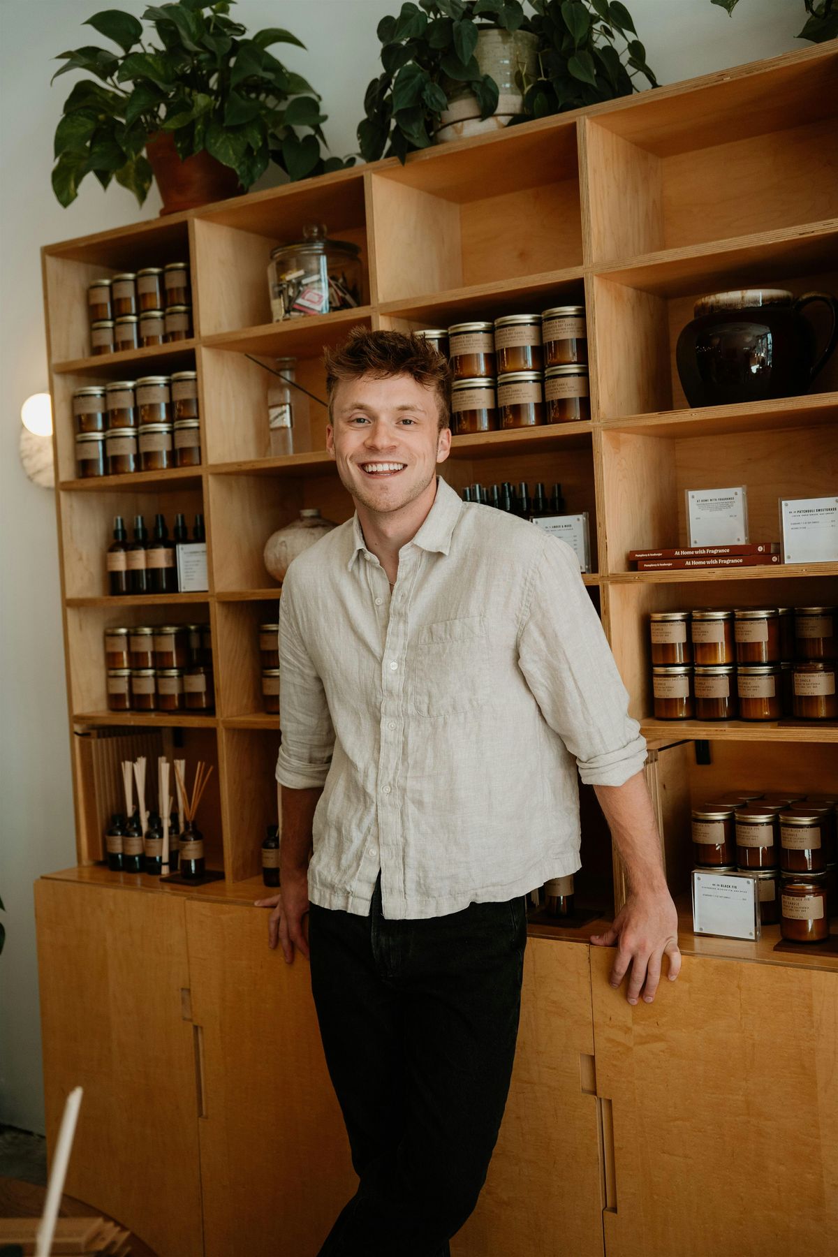 Jake Brewer x P.F. Candle Co. In-Store Performance