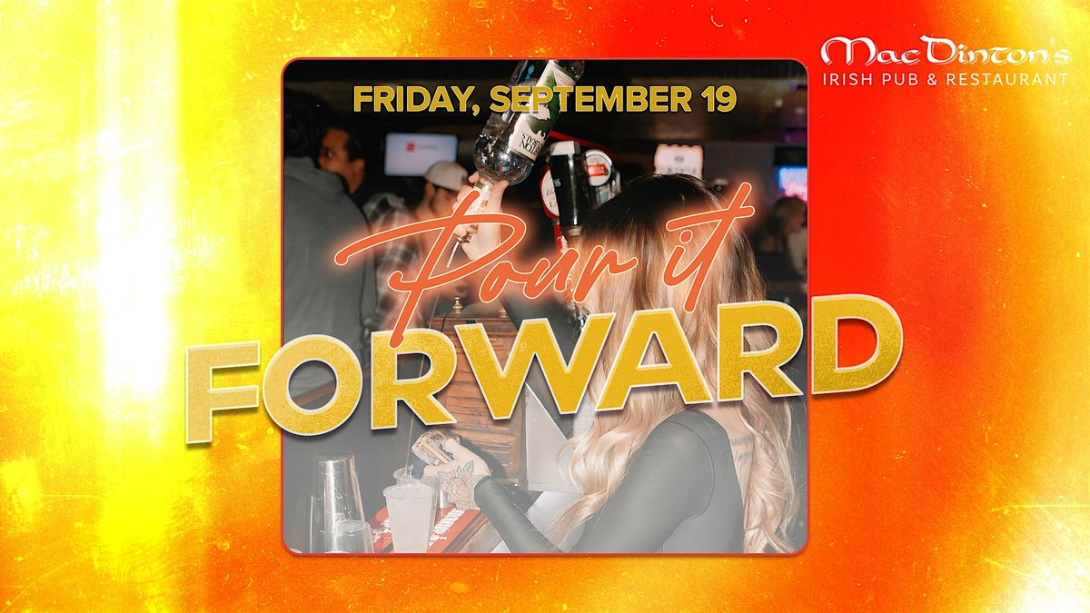 Friday Open Bar for the National Pediatric Cancer Foundation!
