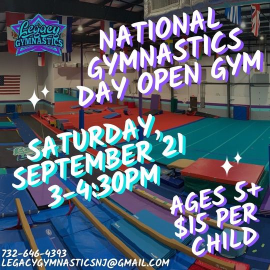 National Gymnastics Day Celebration!