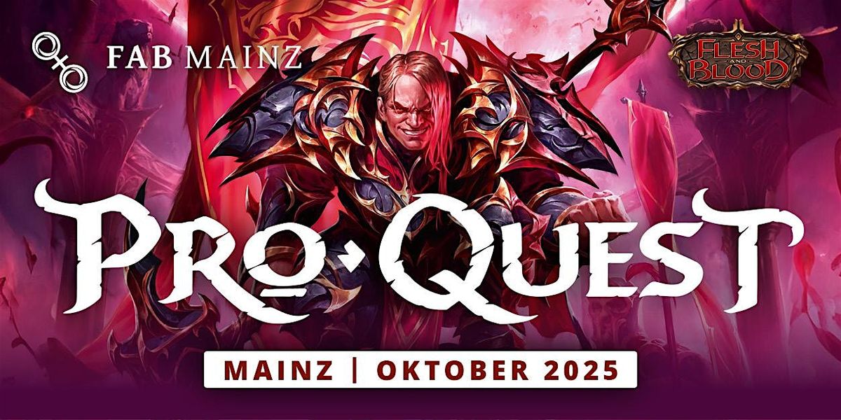 ProQuest Yokohama - Hosted by FAB Mainz