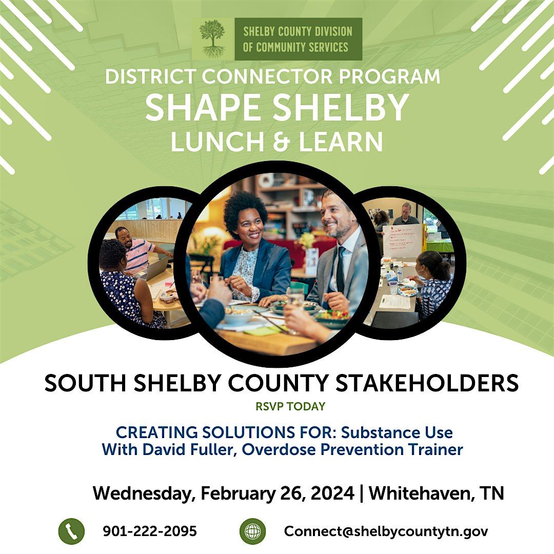 Shape Shelby South Stakeholder Lunch & Learn