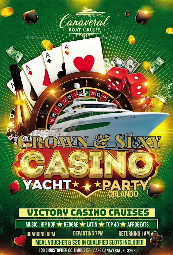 2025 Grown & Sexy Casino Yacht Party Orlando