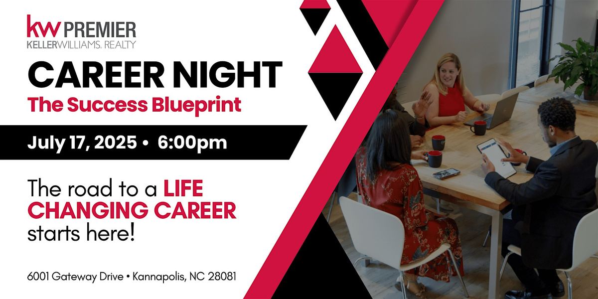 Keller Williams Premier Career Night: The Blueprint to Success