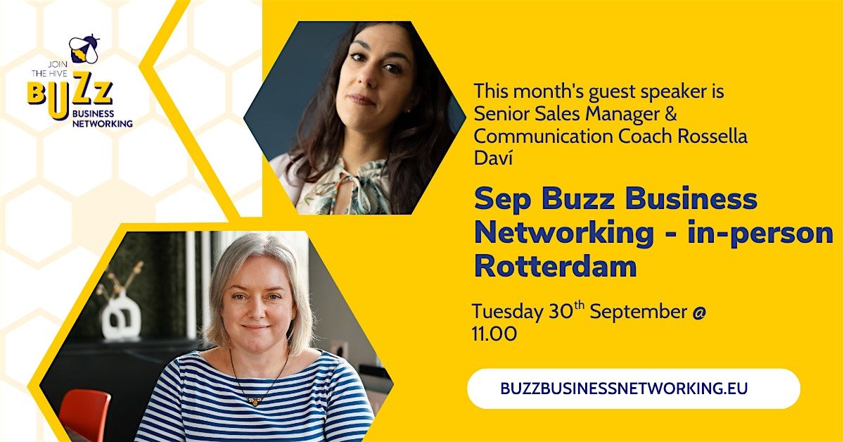 Sep 2025 Buzz Business Networking Meet Up \u2013 Rotterdam
