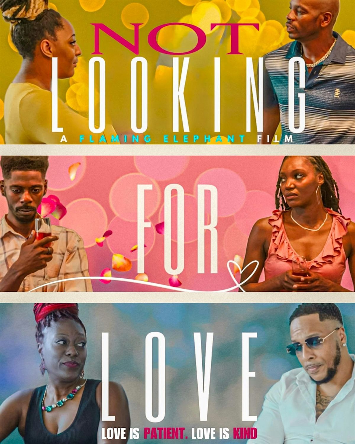 Not Looking For Love movie premiere and more